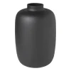 Vaas - mat zwart - ⌀15x23 cm