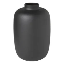 Vaas - mat zwart - ⌀15x23 cm