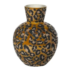 Vaas animal - bruin - ø15.7x20.6 cm