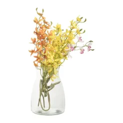 Vaas bol - glas - ø14x20 cm