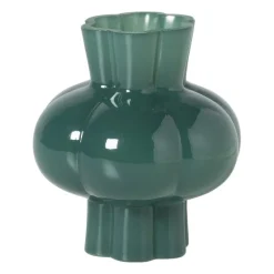 Vaas bolling - groen -ø11x12 cm