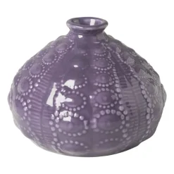 Vaas bubbels mini - ø10.5x7.8 cm - paars