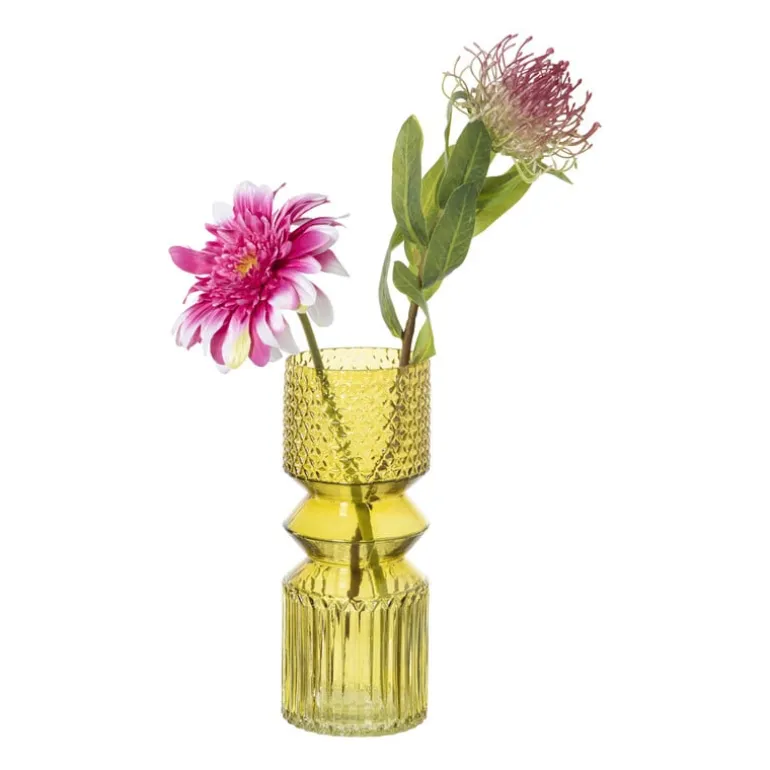 Vaas diabolo - groen - ø9.5x24.5 cm