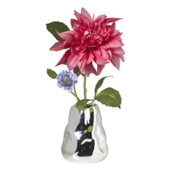 Vaas Emina - zilverkleurig - ø11x12.2 cm