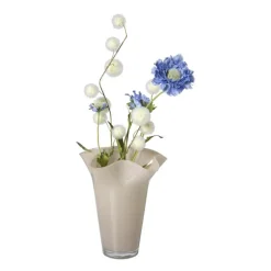 Vaas golf - beige - ø20.5x24.5 cm