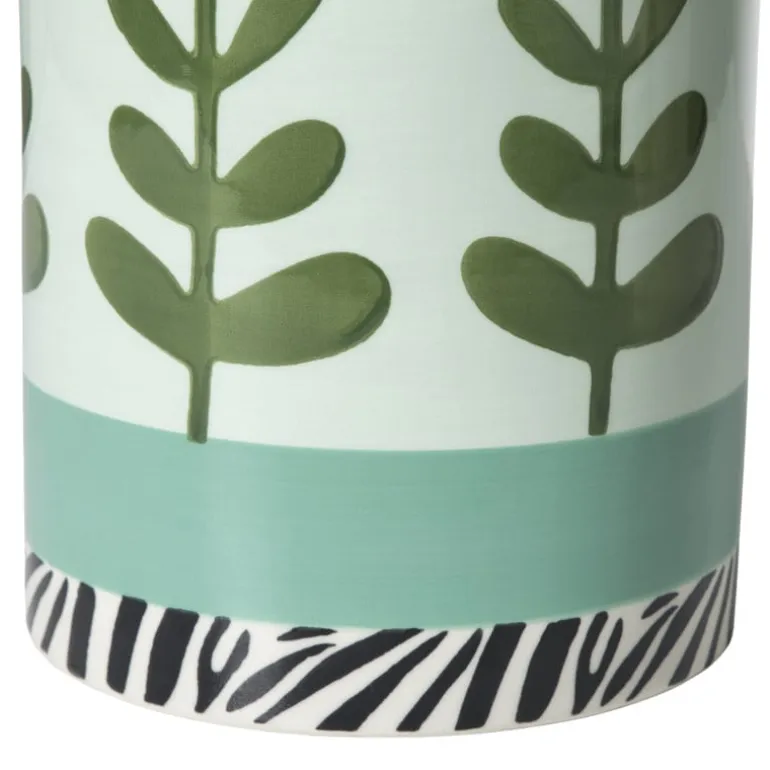 Vaas jolie - groen - ø13x22 cm