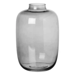 Vaas smoked groot - ø18x27 cm - grijs