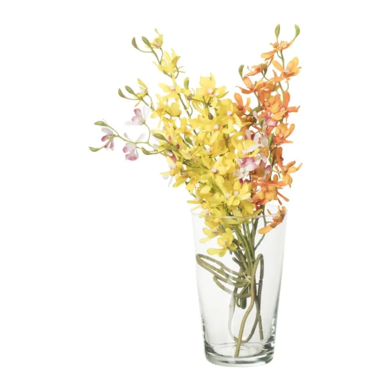 Vaas taps - glas - ø14x20 cm