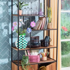 Vakkenkast Charlie met deuren - 170x73x33 cm