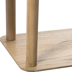 Vakkenkast Scandi laag - naturel - 75x75x30 cm