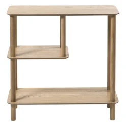 Vakkenkast Scandi laag - naturel - 75x75x30 cm