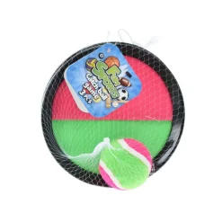 Vangbalset groot - multikleur - set van 3