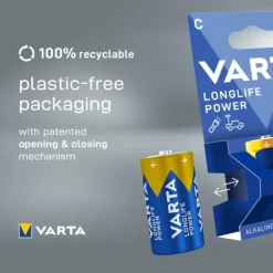 Varta High Energy C batterijen - set van 2