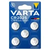 Varta lithium CR2025 batterijen - set van 5