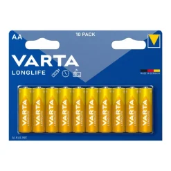 Varta longlife AA batterijen - set van 10