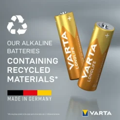 Varta longlife AA batterijen - set van 10
