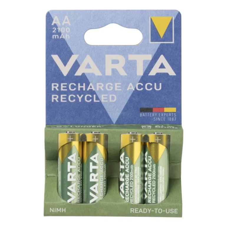 Varta oplaadbare AA batterijen - set van 4