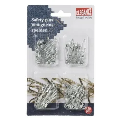 Veiligheidsspelden - zilver - 120 stuks