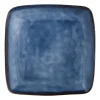 Vierkant bord Toscane - donkerblauw - 25x25 cm
