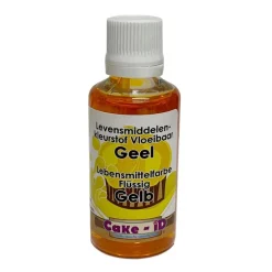 Vloeibare kleurstof - geel - 50 ml