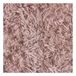 Vloerkleed fluffy - roze - 120x180 cm