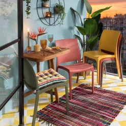 Vloerkleed kleurrijk - 80x120 cm