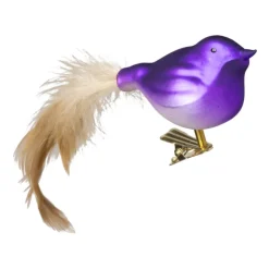 Vogel op clip - 13x3,5x6,5