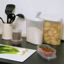 Voorraaddoos margerit - 2.4 liter - 21.7x9.4x18.7 cm