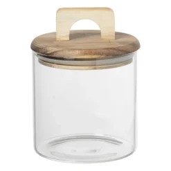 Voorraadpot Acacia mini - glas - ø8x12 cm