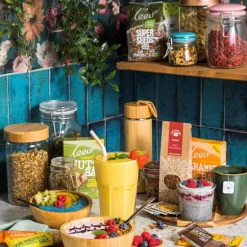 Voorraadpot met bamboe deksel - 900 ml