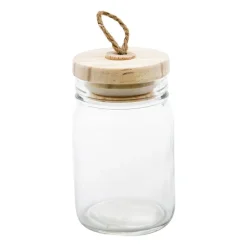 Voorraadpot met houten deksel - 250 ml