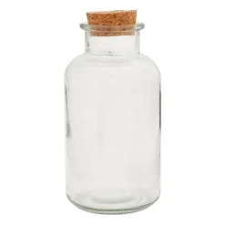 Voorraadpot met kurken deksel - 1.1 liter