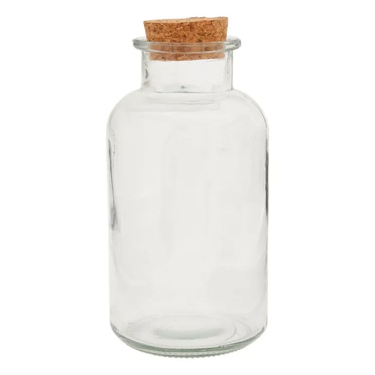 Voorraadpot met kurken deksel - 1.1 liter