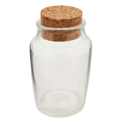 Voorraadpot met kurken deksel - 140 ml
