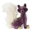 Vosje - paars - 10x23x19 cm
