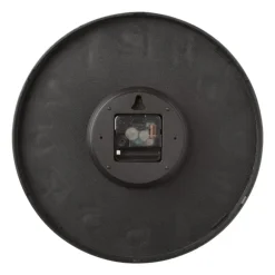 Wandklok basics - grijs - ø30x4 cm