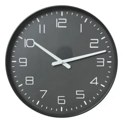 Wandklok Gina - grijs - ø40x4.5 cm