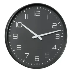 Wandklok Gina - grijs - ø40x4.5 cm