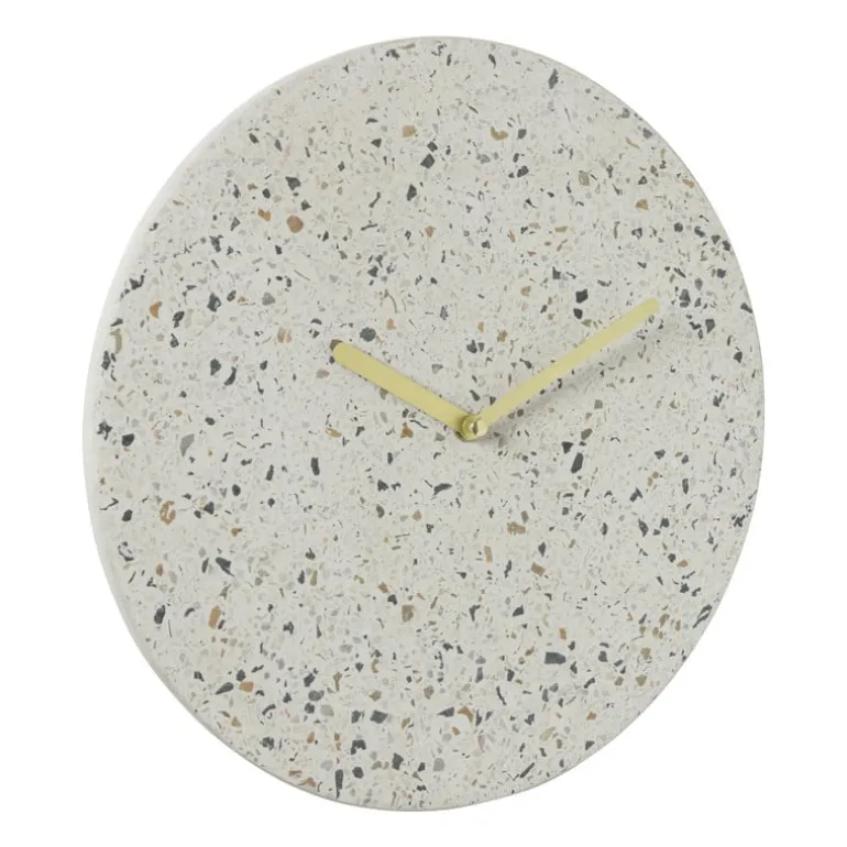 Wandklok Terrazzo rond - ø29.5x4 cm
