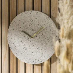 Wandklok Terrazzo rond - ø29.5x4 cm