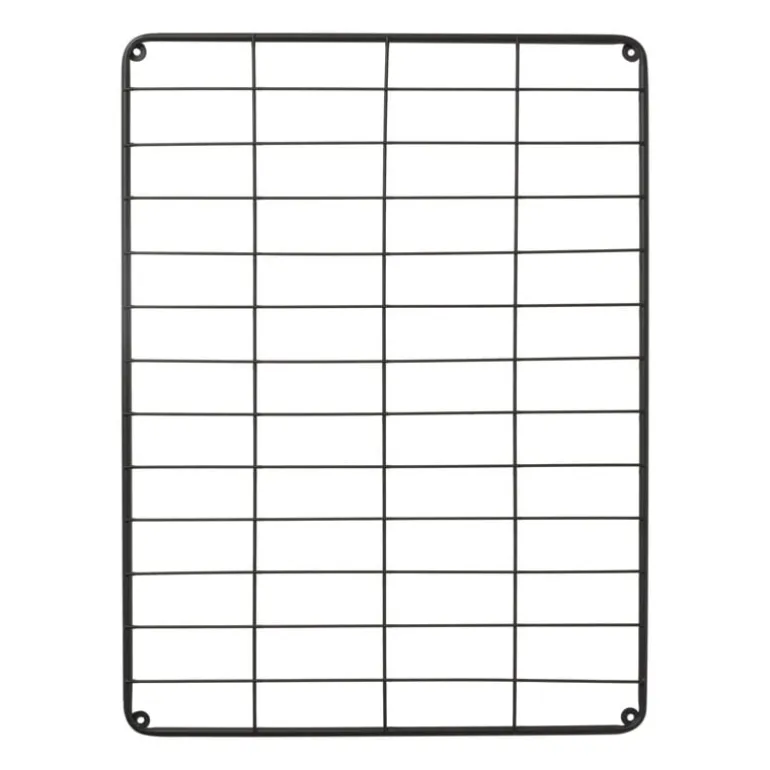 Wandrek - zwart - 60x45 cm