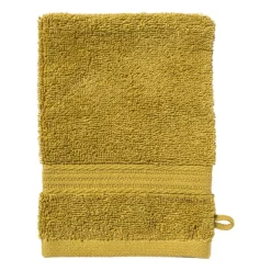 Washandje - olijfgroen - 16x21 cm