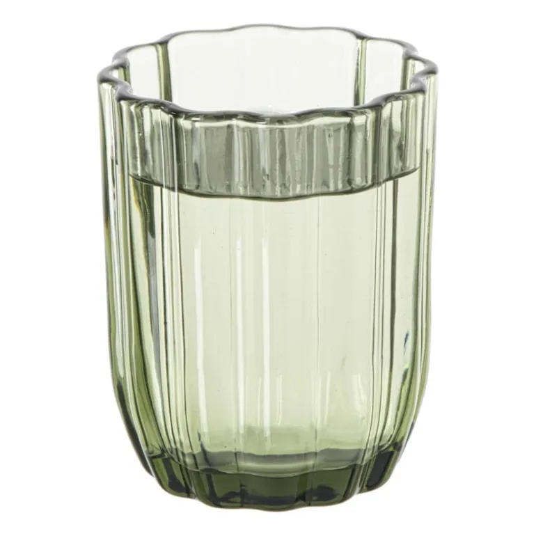 Waterglas clover - groen - 290 ml