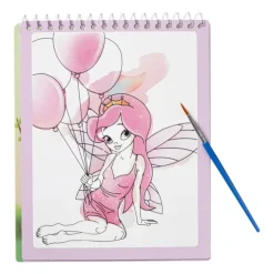 Waterkleurboek prinsessen - 25.5x17 cm