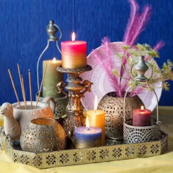 Waxinelichthouder rond - ø9.5 cm