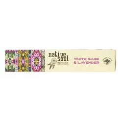 Wierook native soul white sage & lavendel - 15 gram