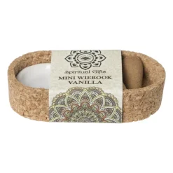 Wierook set - vanille - kegels met schaaltje