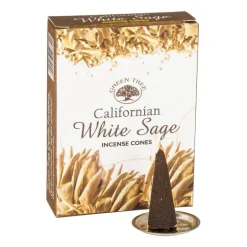 Wierookkegeltjes Californian White Sage - set van 10