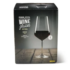 Wijnglas kristal - 450 ml - set van 4