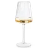 Wijnglas ribbel groot - glas - 400 ml